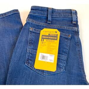 Carhartt Size 4 Regular Relaxed Fit Rugged Flex Jeans NWT